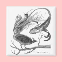 "Hybird" Fridge Magnet