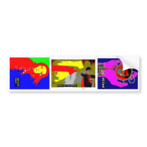 Hybrid Beats Stickers bumper stickers
