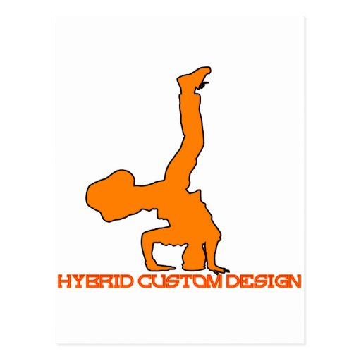 hybridcustom design postcards