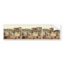 Hyde Park Corner, London, England classic Photochr Bumper Sticker