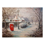 Hyde Park in the Snow posters