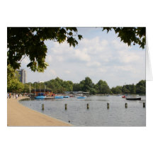 Hyde Park, London Greeting Card