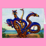 Hydra Dragon on Beach card
