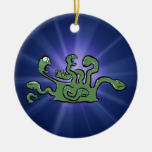 hydra is bored christmas tree ornament