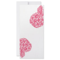 Hydragnea Flower Event Set Custom Rack Cards