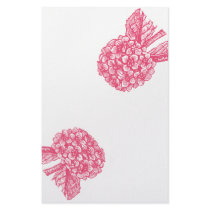 Hydragnea Flower Event Set Stationery Design
