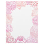 Hydrangea and Roses Wedding Stationery Letterhead