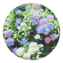 Hydrangea Art stickers by CyrScenes Hydrangea Art stickers