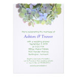 Hydrangea Banner Wedding Shower Invitation