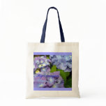 "Hydrangea Blues" Budget Tote bags