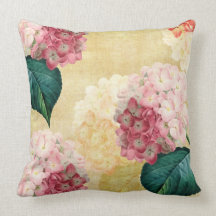 Hydrangea bonito floral almohadas
