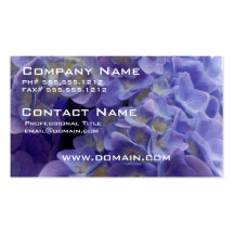 Hydrangea Bush Business Card