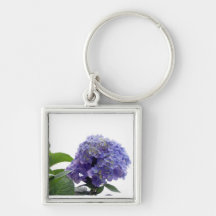 Hydrangea Bush Keychain
