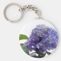 Hydrangea Bush Keychain