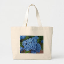 Hydrangea Canvas Bag