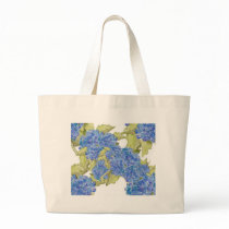 Hydrangea Canvas Bags
