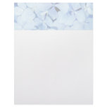 Hydrangea closeup custom letterhead