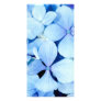 Hydrangea closeup customized photo card