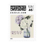 Hydrangea Dreams RSVP stamps