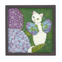 Hydrangea Floral Cat Fairy Gift Box Moussart premium gift boxes