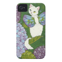 Hydrangea Floral Cat Fairy iPhone Case Moussart casemate cases
