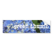 Hydrangea, Green-Thumb bumper stickers