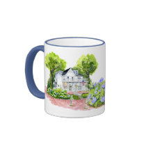 Hydrangea House mugs
