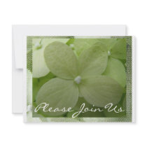 Hydrangea invitations