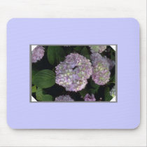 hydrangea mousepad