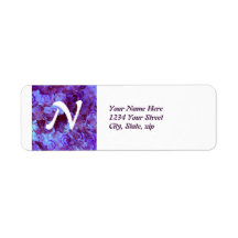 Hydrangea Paisley custom Custom Return Address Label
