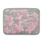 Hydrangea. Pink flowers. Soft Pastel Colors. Sleeves For MacBook Air