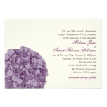 Hydrangea Wedding Invitation
