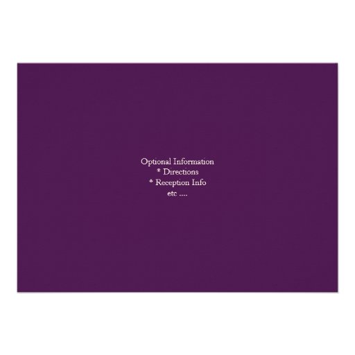 Hydrangea Wedding Invitation