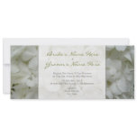 Hydrangea Wedding Invitation - From Bride &amp; Groom