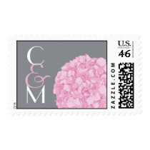Hydrangea Wedding Postage stamps