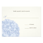 Hydrangea Wedding Response Invitations