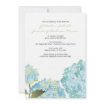 Hydrangea Wedding Shower Invite