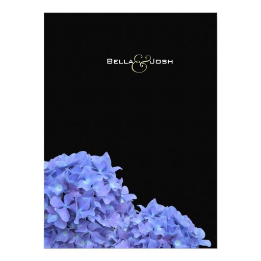 Hydrangeas Bridal Shower Invitation
