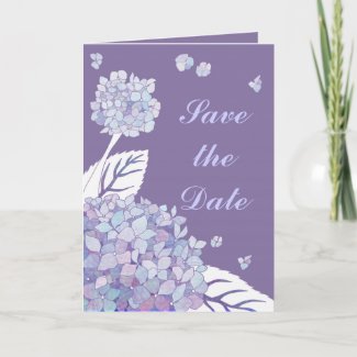 Hydrangeas for Your Wedding Day card