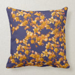hydrangeas gold and night pillows