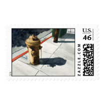 Hydrant on 2nd Street Stamps