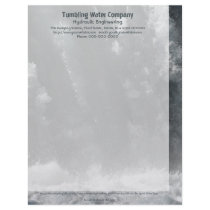 Hydraulic engineer business letterhead