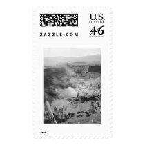 Hydraulic Gold Mining Alaska 1912 Postage Stamps