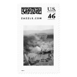 Hydraulic Gold Mining Alaska 1912 postage