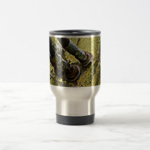 Hydraulic Hoses on old Tractor Coffee Mug