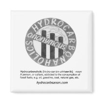 Hydrocarbonaholics Anonymous Magnet