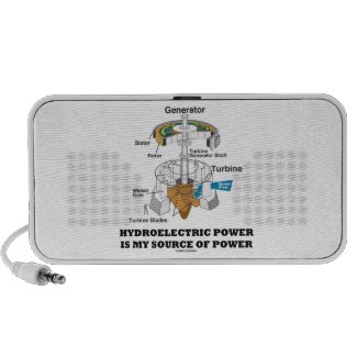 Hydroelectric Power Is My Source Of Power Mp3 Speaker
