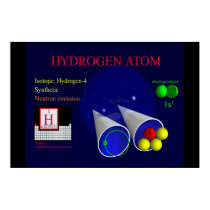 Hydrogen-4 Isotope (print) by Derethman Hydrogen-4 Isotope (print)