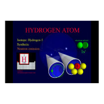 Hydrogen-5 Isotope (print) by Derethman Hydrogen-5 Isotope (print)