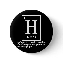 hydrogen - a gas which turns into people buttons